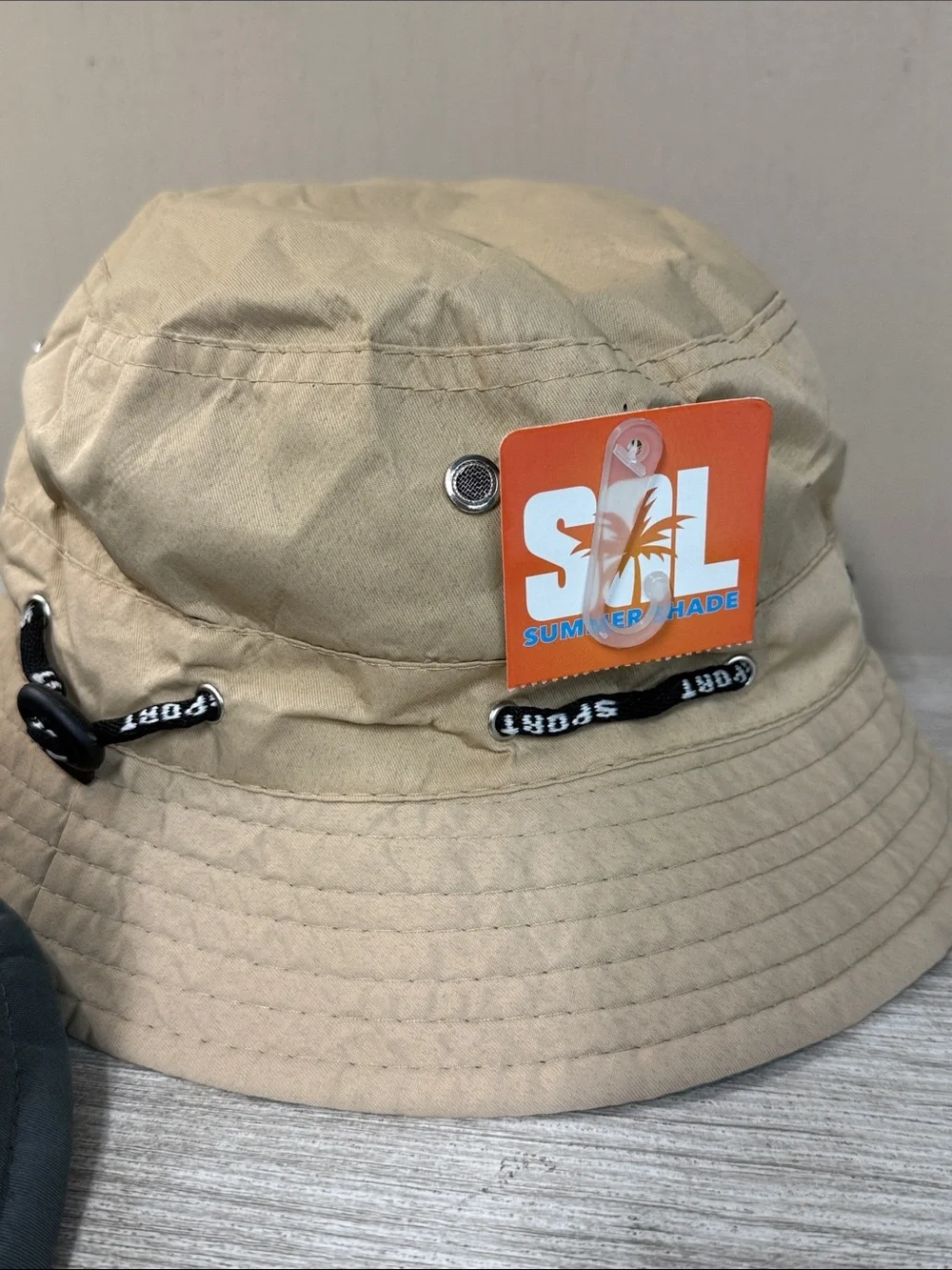 NWT SOL Summer Shade Bucket Hats (lot of two)